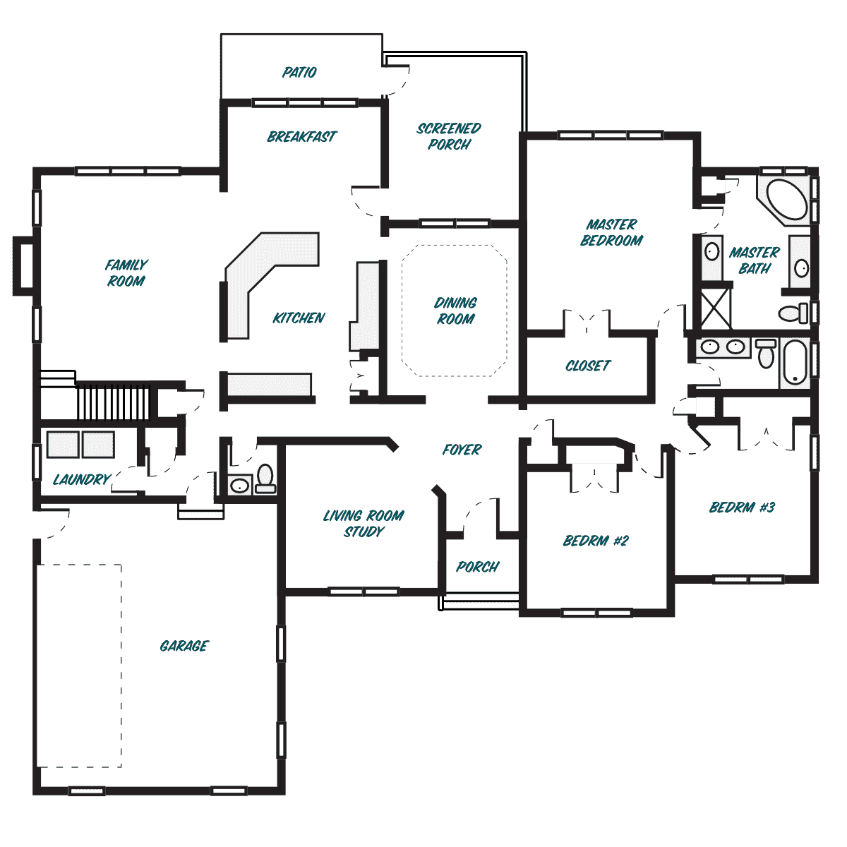 The NewHavenII House Plans and Floorplans Stephen
