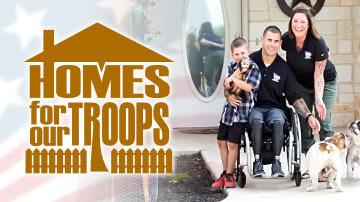Stephen THomas supports Homes For Our Troops